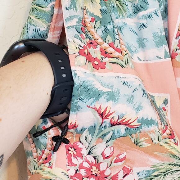 American Eagle Tropical Print Pull On Shorts Women's Small Summer Vacation - Picture 3 of 8